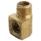 Homeplus+ ATC 1/4 in. FPT X 1/4 in. D MPT Brass 90 Degree Street Elbow 6JC120910711020 - alternate 1